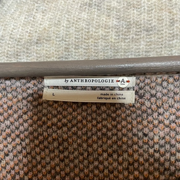 Anthropologie Emmy Cowl Neck Tunic Sweater Wool Blend - Picture 7 of 16